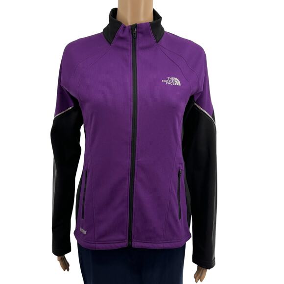 The North Face Purple WindStopper Hybrid Full Zip Jacket - Picture 2 of 11